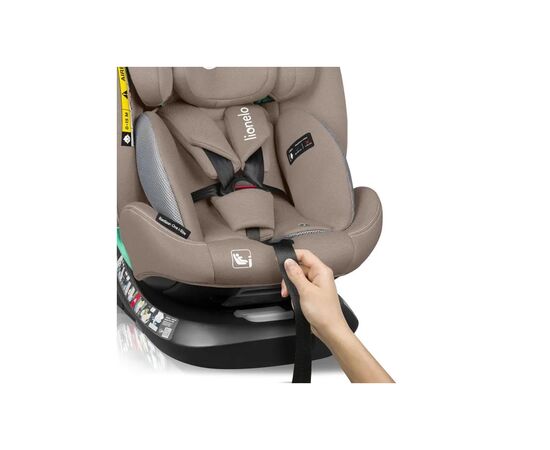 Автокресло Lionelo Bastiaan One I-size Beige Sand (LO-BASTIAAN ONE I-SIZE BEIGE SAND), изображение 10 Автокресло Lionelo Bastiaan One I-size Beige Sand (LO-BASTIAAN ONE I-SIZE BEIGE SAND), изображение 10