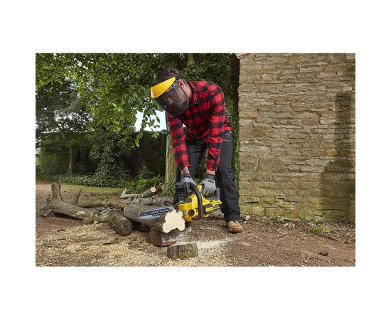 Ланцюгова пила Stanley FatMax, 20V, 4Ah, шина 30 см, ланцюг 3/8'' (SFMCCS630M1), зображення 3 Ланцюгова пила Stanley FatMax, 20V, 4Ah, шина 30 см, ланцюг 3/8'' (SFMCCS630M1), зображення 3