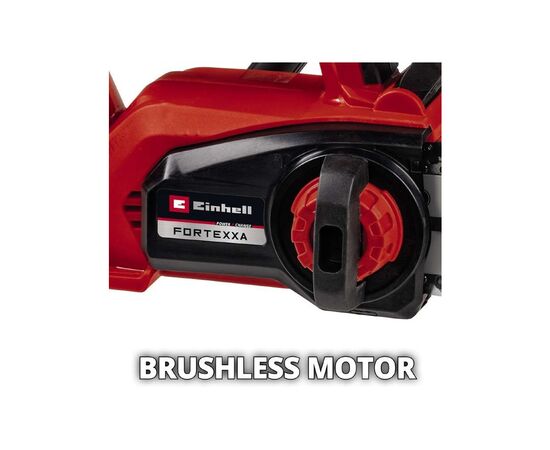 Цепная пила Einhell FORTEXXA 18/20 TH акум., PXC, 18В, 20 см, безщіт., 2.54 кг (без АКБ та ЗП) (4600020), изображение 6 Цепная пила Einhell FORTEXXA 18/20 TH акум., PXC, 18В, 20 см, безщіт., 2.54 кг (без АКБ та ЗП) (4600020), изображение 6
