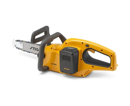Ланцюгова пила Stiga 20V, 4Ah, шина 25,4 см, 3/8" (CS100eKit), зображення 2 Ланцюгова пила Stiga 20V, 4Ah, шина 25,4 см, 3/8" (CS100eKit), зображення 2