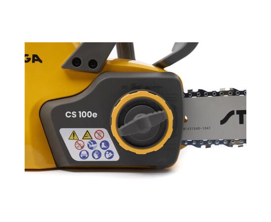 Ланцюгова пила Stiga 20V, 4Ah, шина 25,4 см, 3/8" (CS100eKit), зображення 5 Ланцюгова пила Stiga 20V, 4Ah, шина 25,4 см, 3/8" (CS100eKit), зображення 5