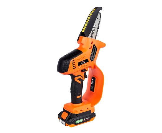 Цепная пила SEQUOIA мини, 20V, 2Ah, шин 10 см (SBC2004M-QV), изображение 5 Цепная пила SEQUOIA мини, 20V, 2Ah, шин 10 см (SBC2004M-QV), изображение 5