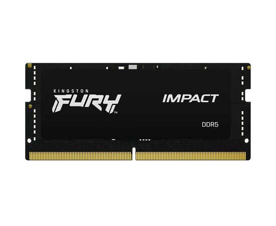 Модуль пам'яті для ноутбука SoDIMM DDR5 16GB (2x8GB) 6000 MHz Impact Kingston Fury (ex.HyperX) (KF564S38IB-16)