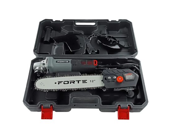 Ланцюгова пила Forte AGCS1001 2в1 пила/шліфмашина, 1000Вт, 125мм, 12" (108227), зображення 4 Ланцюгова пила Forte AGCS1001 2в1 пила/шліфмашина, 1000Вт, 125мм, 12" (108227), зображення 4