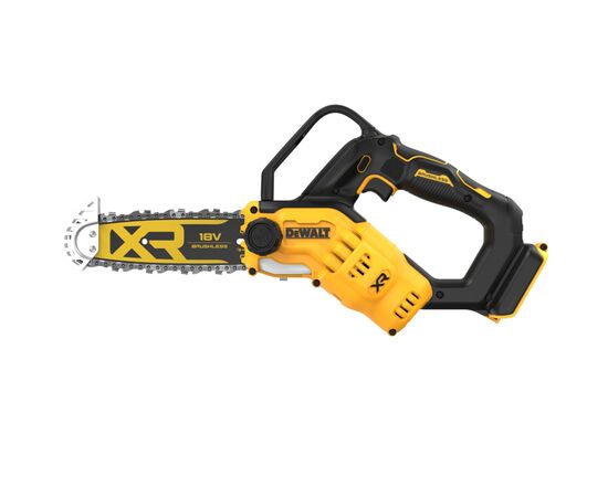 Ланцюгова пила DeWALT міні, 18 В XR Li-lon, безщіткова, шина 20 см (без АКБ та ЗУ) (DCMPS520N)