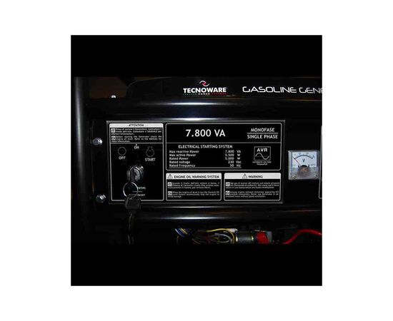 Генератор TECNOWARE FGE7800E 5.5kW, электростарт (FGE7800E), изображение 2 Генератор TECNOWARE FGE7800E 5.5kW, электростарт (FGE7800E), изображение 2