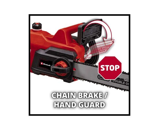 Цепная пила Einhell GC-EC 2040 40см, 2000Вт, 4.9кг (4501230), изображение 5 Цепная пила Einhell GC-EC 2040 40см, 2000Вт, 4.9кг (4501230), изображение 5