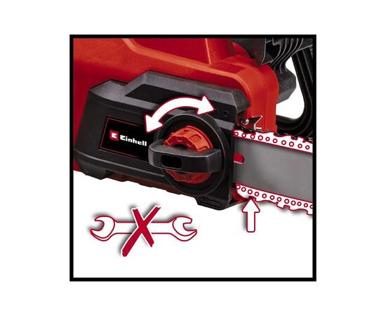 Цепная пила Einhell GC-EC 2040 40см, 2000Вт, 4.9кг (4501230), изображение 7 Цепная пила Einhell GC-EC 2040 40см, 2000Вт, 4.9кг (4501230), изображение 7