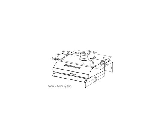 Вытяжка кухонная Faber 2740 Pb Srm Wh A60, білий (300.0557.570), изображение 3 Вытяжка кухонная Faber 2740 Pb Srm Wh A60, білий (300.0557.570), изображение 3