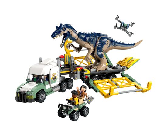 Конструктор LEGO Jurassic World Миссии динозавров: Грузовик для перевозки аллозавра (76966), изображение 2 Конструктор LEGO Jurassic World Миссии динозавров: Грузовик для перевозки аллозавра (76966), изображение 2