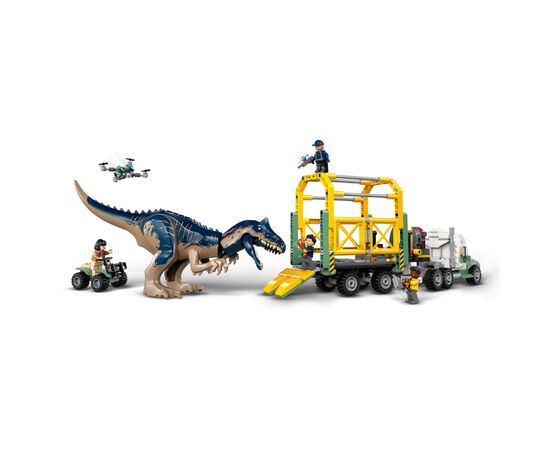 Конструктор LEGO Jurassic World Миссии динозавров: Грузовик для перевозки аллозавра (76966), изображение 3 Конструктор LEGO Jurassic World Миссии динозавров: Грузовик для перевозки аллозавра (76966), изображение 3
