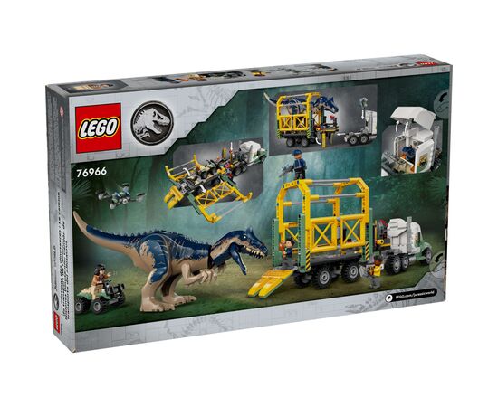 Конструктор LEGO Jurassic World Миссии динозавров: Грузовик для перевозки аллозавра (76966), изображение 9 Конструктор LEGO Jurassic World Миссии динозавров: Грузовик для перевозки аллозавра (76966), изображение 9