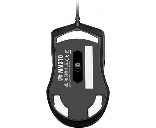 Мышка CoolerMaster MM310 USB Black (MM-310-KKOL1), изображение 6 Мышка CoolerMaster MM310 USB Black (MM-310-KKOL1), изображение 6