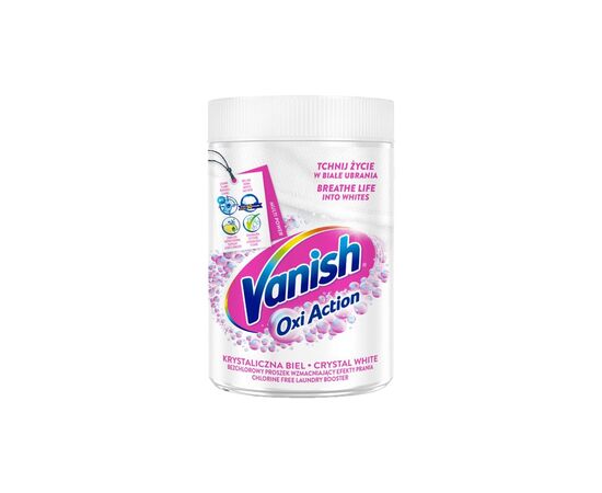 Средство для удаления пятен Vanish Oxi Action Кристальная белизна 625 г (5900627081756)