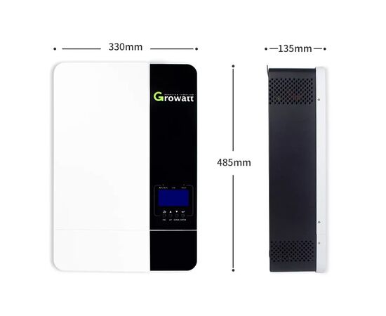 Солнечный инвертор Growatt SPF3500ES 3500W (SPF3500ES), изображение 8 Солнечный инвертор Growatt SPF3500ES 3500W (SPF3500ES), изображение 8