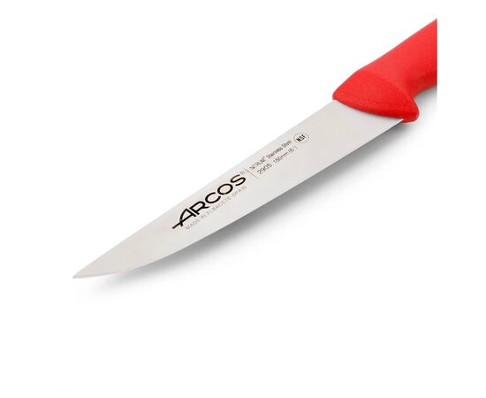 Кухонний ніж Arcos серія "2900" 150 мм червоний (290522), зображення 2 Кухонний ніж Arcos серія "2900" 150 мм червоний (290522), зображення 2