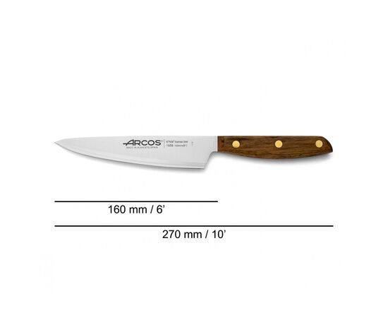 Кухонный нож Arcos Nordika 160 мм (165900), изображение 5 Кухонный нож Arcos Nordika 160 мм (165900), изображение 5