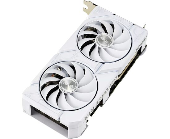 Видеокарта ASUS GeForce RTX4070 SUPER 12Gb DUAL OC WHITE EVO (DUAL-RTX4070S-O12G-EVO-WHITE), изображение 3 Видеокарта ASUS GeForce RTX4070 SUPER 12Gb DUAL OC WHITE EVO (DUAL-RTX4070S-O12G-EVO-WHITE), изображение 3