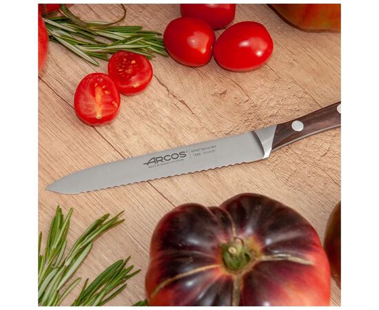 Кухонний ніж Arcos Natura для томатів 130 мм (154910), зображення 5 Кухонний ніж Arcos Natura для томатів 130 мм (154910), зображення 5