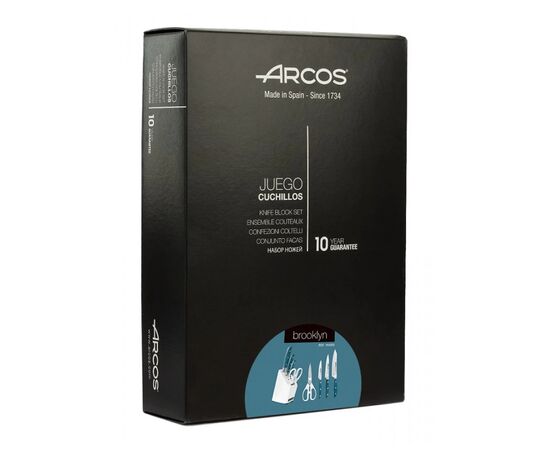 Набір ножів Arcos серія "Brooklyn" 4 педмети (194000), зображення 2 Набір ножів Arcos серія "Brooklyn" 4 педмети (194000), зображення 2