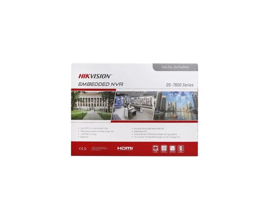 Регистратор для видеонаблюдения Hikvision DS-7604NXI-K1/4P(B), изображение 7 Регистратор для видеонаблюдения Hikvision DS-7604NXI-K1/4P(B), изображение 7