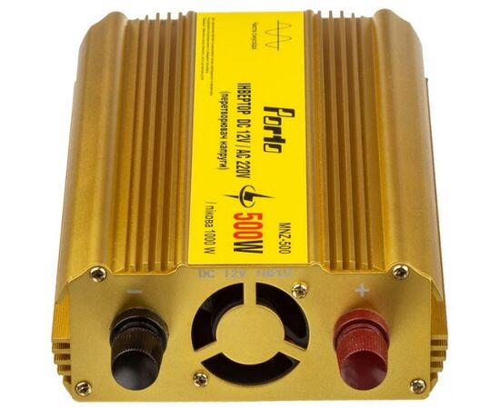 Автомобильный инвертор 12V/220V 500W, чистая синусоида Porto (MNZ-500), изображение 3 Автомобильный инвертор 12V/220V 500W, чистая синусоида Porto (MNZ-500), изображение 3