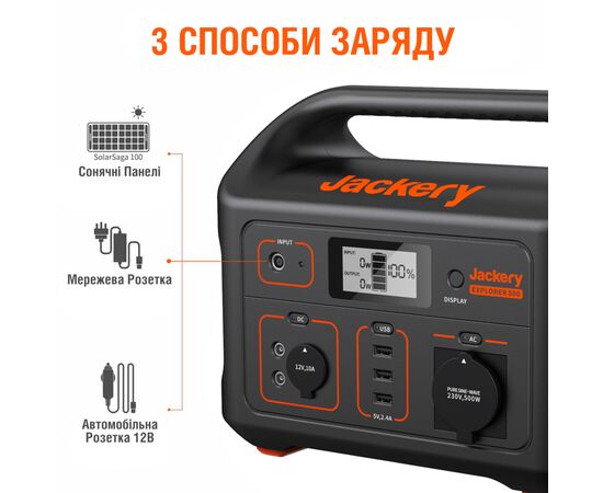Зарядная станция Jackery Explorer 500EU (Explorer-500EU), изображение 2 Зарядная станция Jackery Explorer 500EU (Explorer-500EU), изображение 2