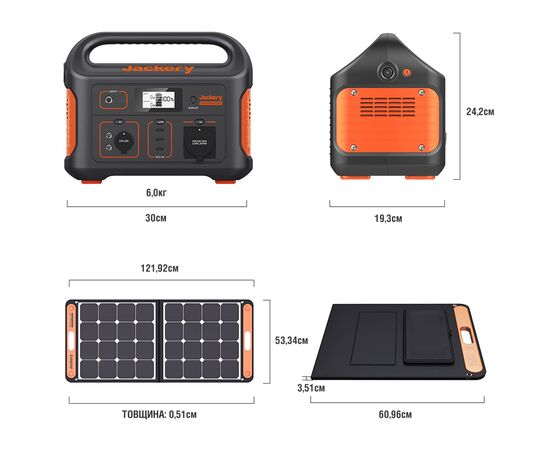 Зарядная станция Jackery Explorer 500EU (Explorer-500EU), изображение 3 Зарядная станция Jackery Explorer 500EU (Explorer-500EU), изображение 3