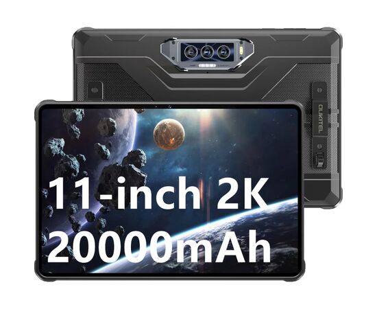 Планшет OUKITEL RT8 6/256GB Dual Sim Black (6931940747431), изображение 3 Планшет OUKITEL RT8 6/256GB Dual Sim Black (6931940747431), изображение 3