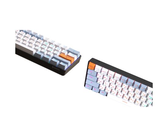Клавиатура OfficePro MK130R Hot-Swap Red Swich RGB USB UA Black (MK130R), изображение 4 Клавиатура OfficePro MK130R Hot-Swap Red Swich RGB USB UA Black (MK130R), изображение 4