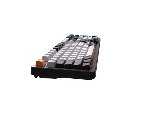 Клавиатура OfficePro MK170B Hot-Swap Red Swich RGB USB UA Black (MK170B), изображение 5 Клавиатура OfficePro MK170B Hot-Swap Red Swich RGB USB UA Black (MK170B), изображение 5