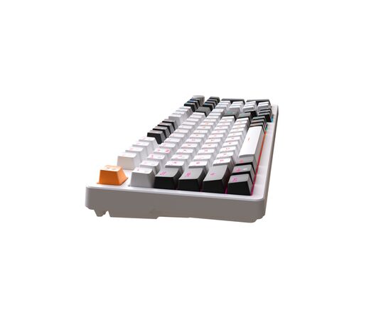 Клавиатура OfficePro MK170W Hot-Swap Red Swich RGB USB UA White (MK170W), изображение 5 Клавиатура OfficePro MK170W Hot-Swap Red Swich RGB USB UA White (MK170W), изображение 5