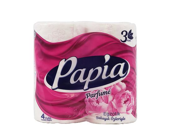 Туалетная бумага Papia Parfume 3 слоя 4 рулона (8690536010851)