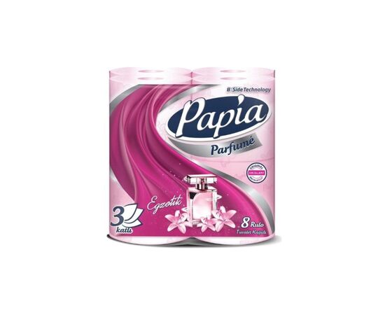 Туалетная бумага Papia Parfume 3 слоя 8 рулонов (8690536023448)