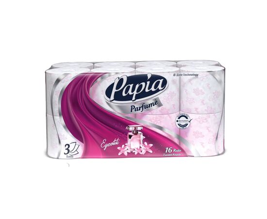 Туалетная бумага Papia Parfume 3 слоя 16 рулонов (8690536010837)