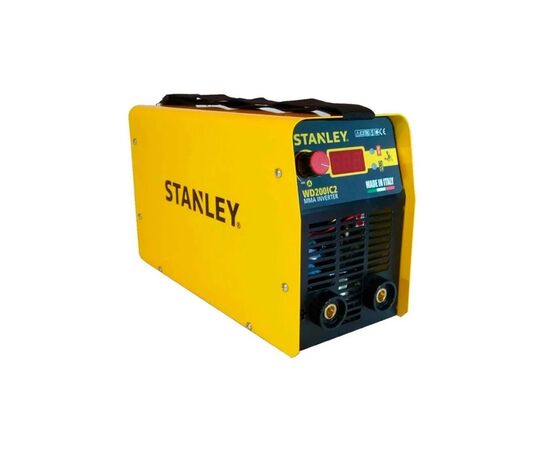 Сварочный аппарат Stanley инверторный 15-200 A, длительность нагрузки 60% (WD200IC2), изображение 2 Сварочный аппарат Stanley инверторный 15-200 A, длительность нагрузки 60% (WD200IC2), изображение 2
