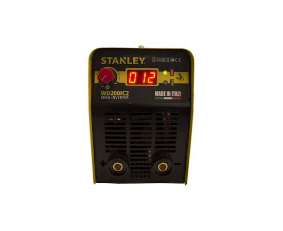 Сварочный аппарат Stanley инверторный 15-200 A, длительность нагрузки 60% (WD200IC2), изображение 3 Сварочный аппарат Stanley инверторный 15-200 A, длительность нагрузки 60% (WD200IC2), изображение 3