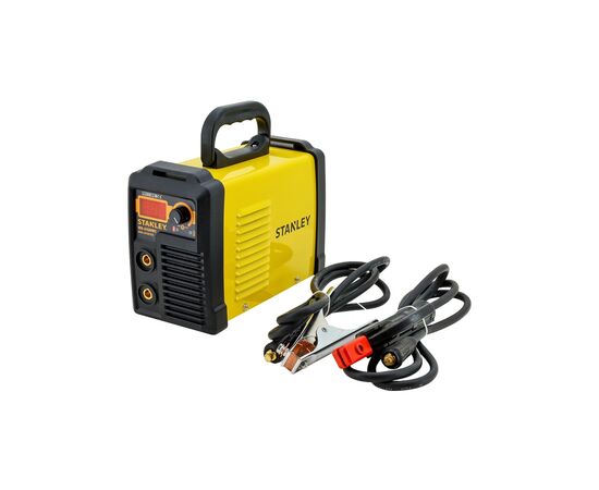 Сварочный аппарат Stanley инверторный 30-160 A, длительность нагрузки 20% (WD-A160IW1), изображение 3 Сварочный аппарат Stanley инверторный 30-160 A, длительность нагрузки 20% (WD-A160IW1), изображение 3