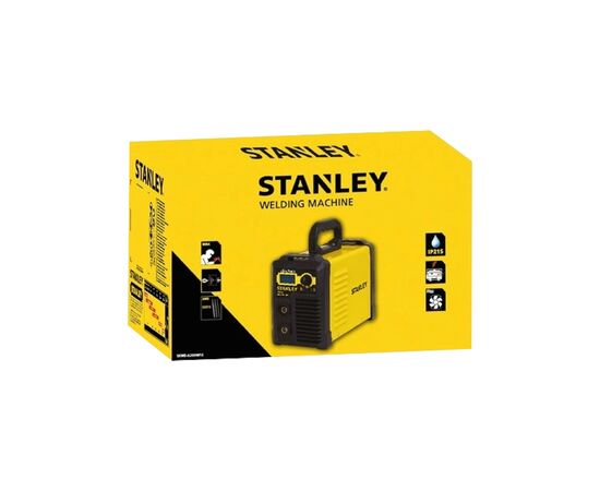 Сварочный аппарат Stanley инверторный 30-190 A, длительность нагрузки 20% (WD-A200IW1), изображение 4 Сварочный аппарат Stanley инверторный 30-190 A, длительность нагрузки 20% (WD-A200IW1), изображение 4