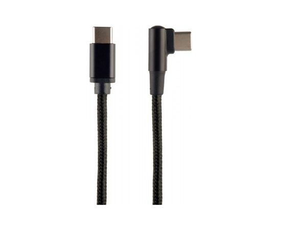 Дата кабель USB-C to USB-C 0,2m angle Cablexpert (CC-USB2-CMCML-0.2M), изображение 2 Дата кабель USB-C to USB-C 0,2m angle Cablexpert (CC-USB2-CMCML-0.2M), изображение 2