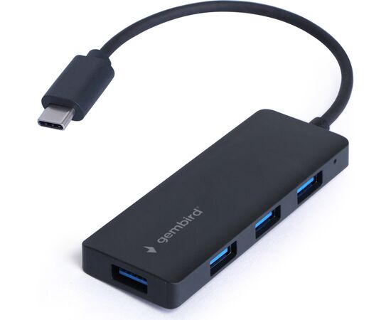 Концентратор Gembird USB-C UHB-U3P4-02 4xUSB3.1 (UHB-CM-U3P4-02), изображение 2 Концентратор Gembird USB-C UHB-U3P4-02 4xUSB3.1 (UHB-CM-U3P4-02), изображение 2