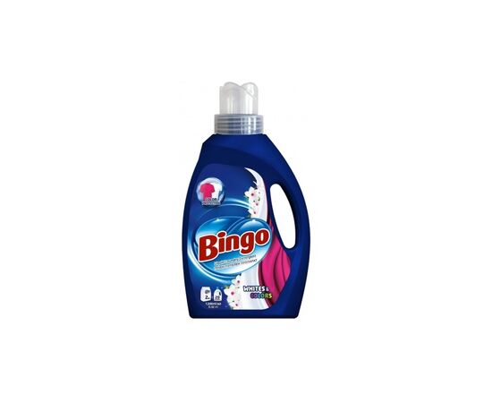 Гель для стирки Bingo Whites & Colors 1.2 л (8690536923205)