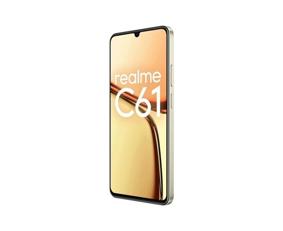 Мобільний телефон realme C61 6/128GB Sparkle Gold, зображення 9