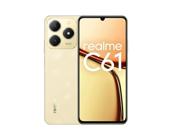 Мобільний телефон realme C61 6/128GB Sparkle Gold