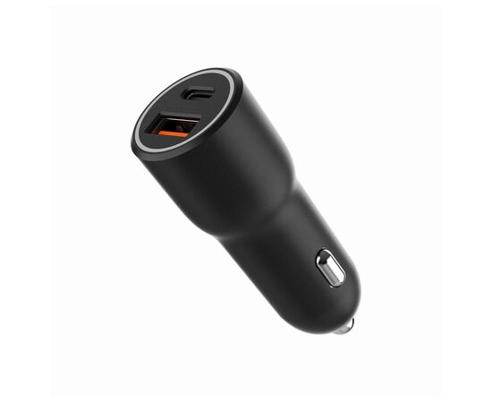 Зарядний пристрій Gembird 1xUSB-A (18W QC3.0) + 1xUSB-C (PD 20W) black (TA-UC-AC2PDQC38-CAR-01), зображення 5 Зарядний пристрій Gembird 1xUSB-A (18W QC3.0) + 1xUSB-C (PD 20W) black (TA-UC-AC2PDQC38-CAR-01), зображення 5