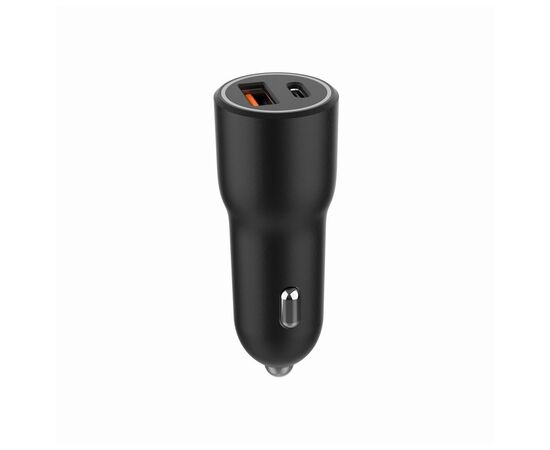 Зарядний пристрій Gembird 1xUSB-A (18W QC3.0) + 1xUSB-C (PD 20W) black (TA-UC-AC2PDQC38-CAR-01), зображення 7 Зарядний пристрій Gembird 1xUSB-A (18W QC3.0) + 1xUSB-C (PD 20W) black (TA-UC-AC2PDQC38-CAR-01), зображення 7