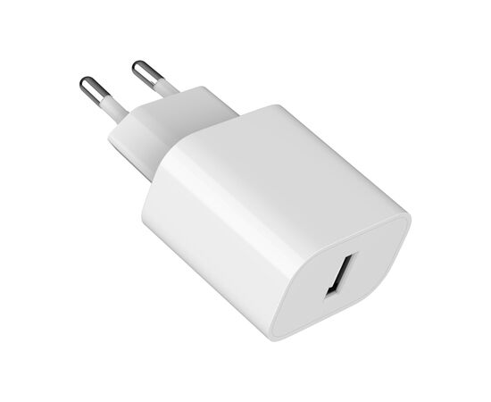 Зарядное устройство Gembird 1xUSB-A 5V/2.4A (12W) white (TA-UC-1A12-01), изображение 5 Зарядное устройство Gembird 1xUSB-A 5V/2.4A (12W) white (TA-UC-1A12-01), изображение 5