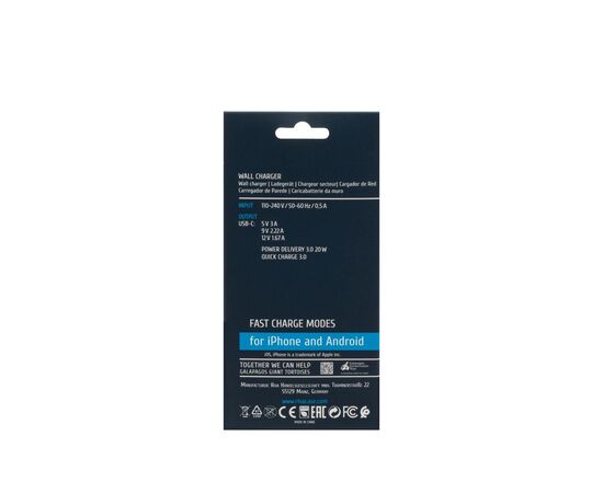 Зарядний пристрій RivaCase 1xUSB Type-C PD 20 Вт white (PS4101 W00 (White)), зображення 4 Зарядний пристрій RivaCase 1xUSB Type-C PD 20 Вт white (PS4101 W00 (White)), зображення 4