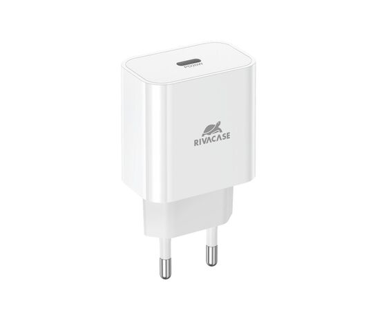 Зарядное устройство RivaCase 1xUSB Type-C PD 20 Вт white (PS4101 W00 (White))