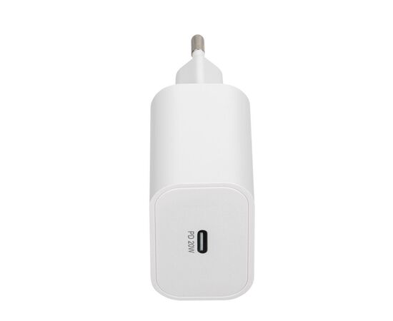 Зарядное устройство RivaCase 1xUSB Type-C PD 20 Вт кабель Type-C white (PS4101 WD4 (White)), изображение 10 Зарядное устройство RivaCase 1xUSB Type-C PD 20 Вт кабель Type-C white (PS4101 WD4 (White)), изображение 10